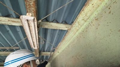 走行不良に伴う電源系統の点検・整備を実施しました